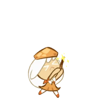 🍦 emoji Cream Puff Cookie! Telegram sticker 8 of 35