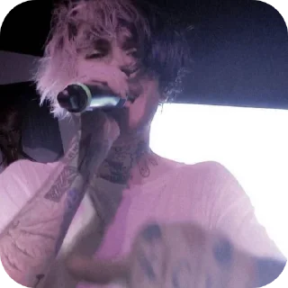 😎 emoji LIL PEEP https://t.me/lilpeeep Telegram sticker 15 of 52