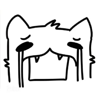 🐦 emoji котеки Telegram sticker 7 of 10