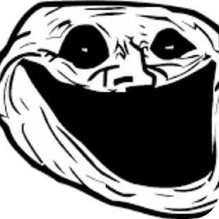 Sticker from Троллфейс