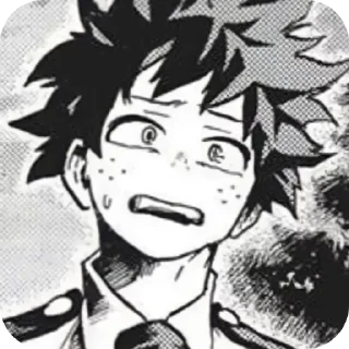 Sticker from Deku