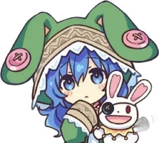🌟 emoji Мои милые духи! *DATE A LIVE* Telegram sticker 6 of 23