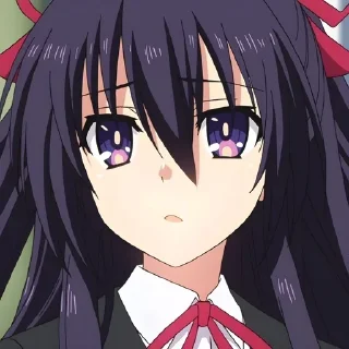 😮 emoji Date A Live p.2 /  @danyanoshki Telegram sticker 22 of 119