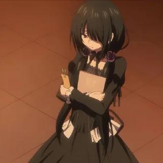🙁 emoji Date A Live p.3 /  @danyanoshki Telegram sticker 20 of 117