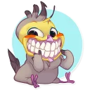 😁 emoji Berry Bird Telegram sticker 5 of 30