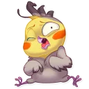 😟 emoji Berry Bird Telegram sticker 10 of 30