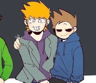 👨‍❤️‍💋‍👨 emoji Tommatt Telegram sticker 18 of 58