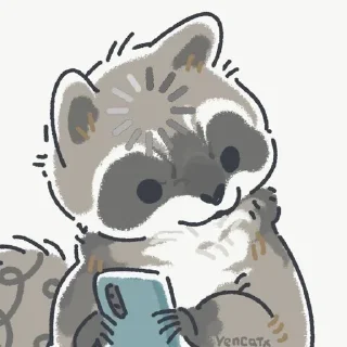 Sticker from Еноть~