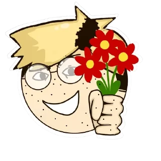 🌹 emoji мзлфф дурак Telegram sticker 10 of 25