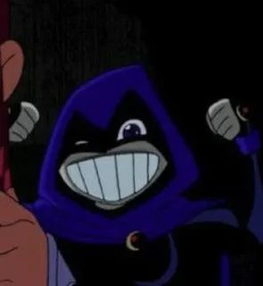 🕸️ emoji Raven teen titans от @Daveloveyou Telegram sticker 18 of 29