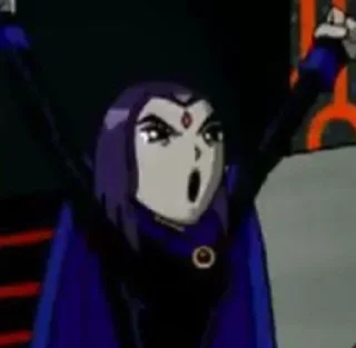 🕸️ emoji Raven teen titans от @Daveloveyou Telegram sticker 9 of 29