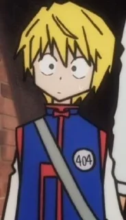 😳 emoji Эрика и Курапика канон Telegram sticker 14 of 95
