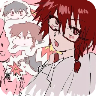 🥩 emoji Маэно Аки!!;3 Telegram sticker 18 of 31