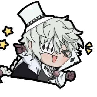 Sticker from «Фандом BSD» stickers