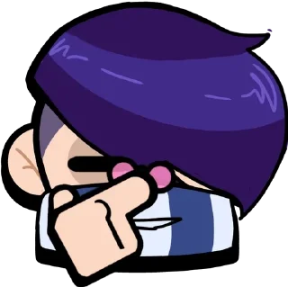 😒 emoji Edgar By: @Hope_The_Best Telegram sticker 15 of 34