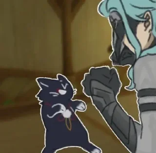 😡 emoji ☾ ⋆*･ﾟ:⋆*･ﾟ:Странник *⋆.*:･ﾟ . Telegram sticker 10 of 97