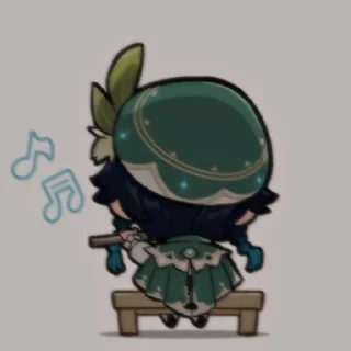 🍀 emoji ::𝒱ℯ𝓃𝓉𝒾 ♪♫*•♪:: 𝒷𝓎 @Skumbriyaa Telegram sticker 23 of 25