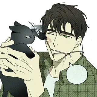 😃 emoji Под зелёным светом @anime_sti Telegram sticker 17 of 24