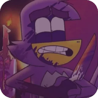 🥺 emoji Фокки плохой маскот Telegram sticker 21 of 30