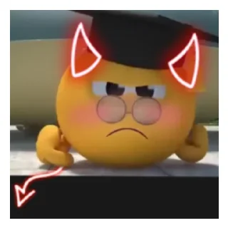 👿 emoji Колобки Telegram sticker 22 of 35