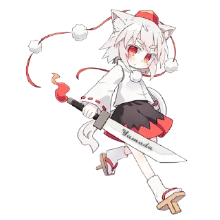 💃 emoji Awo (Inubashiri Momiji) | @yami_chi Telegram sticker 3 of 101