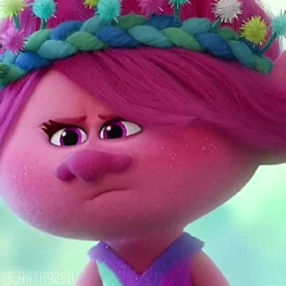 🙂 emoji Trolls Band Together • @Earth928B Telegram sticker 9 of 50