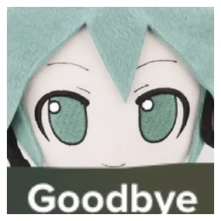 😌 emoji Miku Is Behind You Telegram sticker 23 of 46