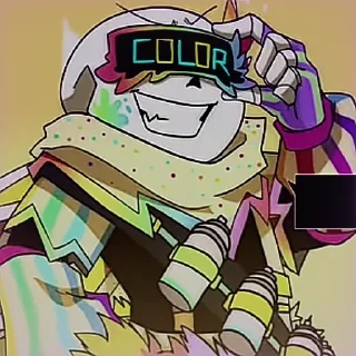 🌈 emoji 𝐹𝑅𝐸𝑆𝐻 𝐼𝑁𝐾 𝑆𝐴𝑁𝑆 🖌️🌈 [ by @stickers_undertale ] Telegram sticker 11 of 20