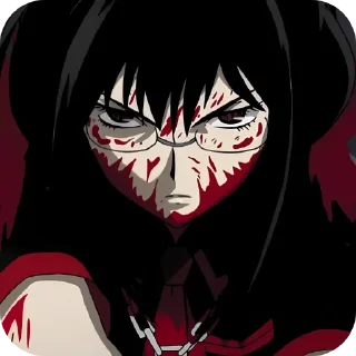 👄 emoji Blood C. Telegram sticker 14 of 18