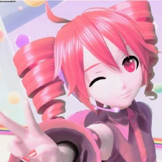 ❤️ emoji Kasane Teto Telegram sticker 10 of 42