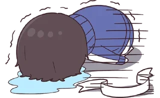 😭 emoji Джерси-кун 5 @nyasticks Telegram sticker 5 of 41