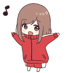 💃 emoji Джерси-тян 3 @nyasticks Telegram sticker 16 of 25