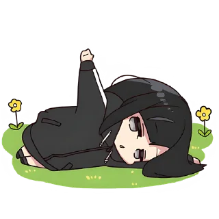 ✋ emoji Юрудура-тян 3 @Nyasticks Telegram sticker 17 of 41
