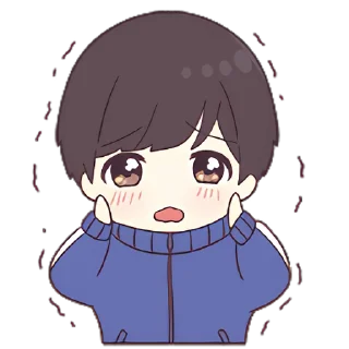 🫣 emoji Джерси-кун 3 @nyasticks Telegram sticker 9 of 25