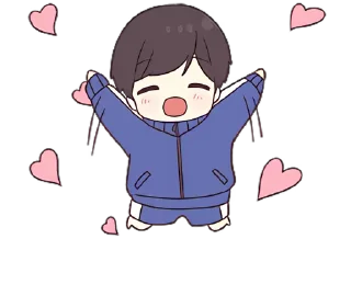 🥰 emoji Джерси-кун 3 @nyasticks Telegram sticker 16 of 25