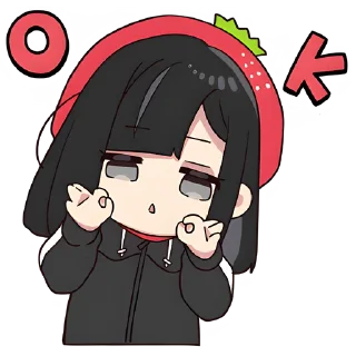 Sticker from Юрудура-тян 3 @Nyasticks