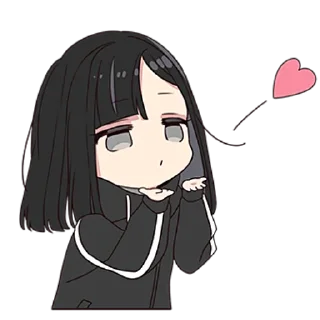 😘 emoji Юрудура-тян ч.6 @nyasticks Telegram sticker 16 of 41