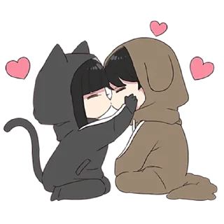 🥰 emoji Юрудура-тян ч.5 @nyasticks Telegram sticker 9 of 41