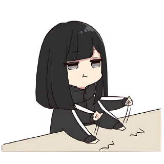 👊 emoji Юрудура-тян @Nyasticks Telegram sticker 11 of 41