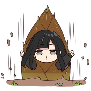 😳 emoji Юрудура-тян ч.3 @nyasticks Telegram sticker 6 of 41