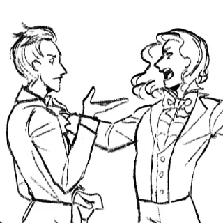 🤨 emoji Ленский - мой кинн Telegram sticker 10 of 30