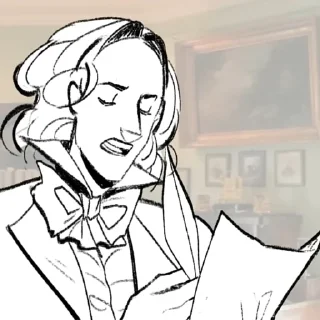 🤔 emoji Ленский - мой кинн Telegram sticker 7 of 30