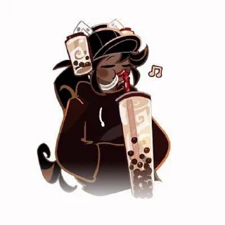 🤩 emoji Caramel arrow cookie @SozdaiStickeriBot Telegram sticker 23 of 34