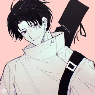 😼 emoji 🗡👹_=Yuta Okkotsu=_ 🗡👹 Telegram sticker 8 of 19