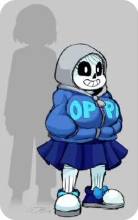 🌟 emoji Last breath sans Arts Telegram sticker 21 of 35