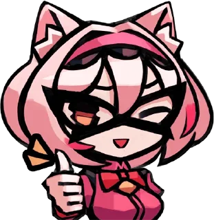 👍 emoji Phantom Rose :: @line_stickers Telegram sticker 15 of 24