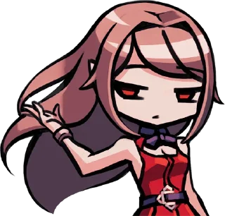 😒 emoji Phantom Rose :: @line_stickers Telegram sticker 20 of 24