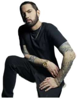 😐 emoji Eminem Telegram sticker 24 of 120