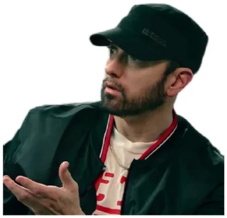 🤨 emoji Eminem Telegram sticker 23 of 120