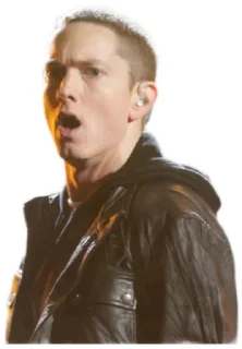 😮 emoji Eminem Telegram sticker 20 of 120
